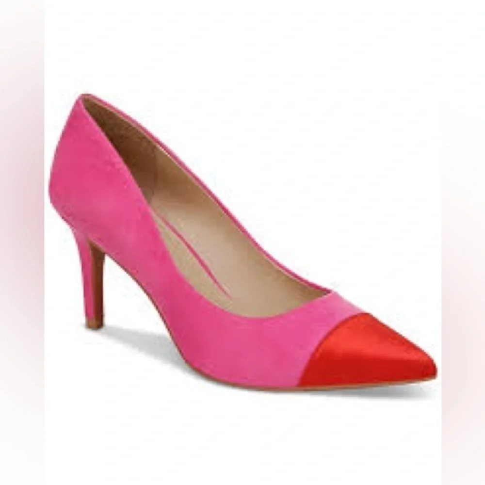 On.34th Pink and Red Women's Pump